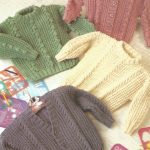Aran Knitting Patterns Free Children Knitting Pattern Babieschildrens Aranfisherman12 Ply 4 Designs