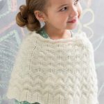 Aran Knitting Patterns Free Children Ponchos For Babies And Children In The Loop Knitting