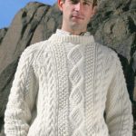 Aran Knitting Patterns Free Irish Free Knitting Pattern For Mens Aran Cardigan Ipaa For
