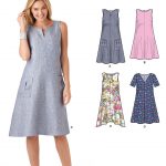 Easy Sewing Patterns 6340 New Look Pattern Ladies Loose Fitting Dress With Bodice And