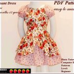 Easy Sewing Patterns Free Printable Sewing Patterns Alexandra Girls Dress Sewing