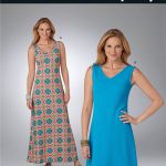 Easy Sewing Patterns Simplicity 1185 Its So Easy Dress In Two Lengths