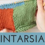 Intarsia Knitting Patterns Intarsia Knitting Tutorial Vertical Colorwork For Beginners Youtube