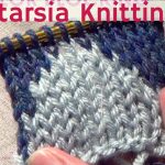 Intarsia Knitting Patterns Knitting Color Blocking Two Color Knitting Intarsia Youtube