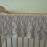 Knit Leaf Pattern Free Free Pattern Knit Leaf Ba Blanket Knit Crochet My