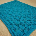 Knit Leaf Pattern Free Knitwit Pattern Release Gothic Leaves Ba Blanket