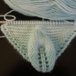 Knit Leaf Pattern Free Leaf Square Ba Blanket For My Future Grandbabies Knitting