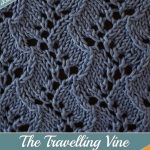 Knit Leaf Pattern Free Travelling Vine Stitch Eknitting Stitches