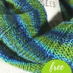 Knitting Patterns Easy Ones Sea Glass Cowl Free Knitting Pattern Knitting Pinterest