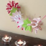 Origami Crafts Decoration Diwali Kids Craft Origami Paper Garland Montessori