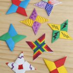 Origami Projects For Kids How To Fold Paper Ninja Stars Frugal Fun For Boys And Girls