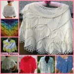Pretty Knitting Patterns 8 Pretty Knitting Lace Shawl Free Patterns Diy 4 Ever