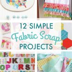 Sewing Scrap Projects Simple 31 Days Of Sewing To Stitch Pinterest Scrap Fabric Projects