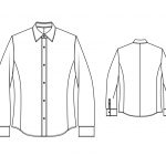 Sewing Tshirt Pattern Made To Measure Slim Euro Fit Mens Shirt Designer Sewing Patterns