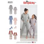 Simplicity Sewing Patterns Giris And Misses Jumpsuits And Booties Simplicity Sewing Pattern