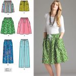 Simplicity Sewing Patterns Simplicity 2224 Misses Skirt Pants Or Shorts