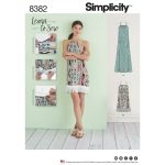 Simplicity Sewing Patterns Simplicity Sewing Pattern 8382 A Learn To Sew Summer Dress