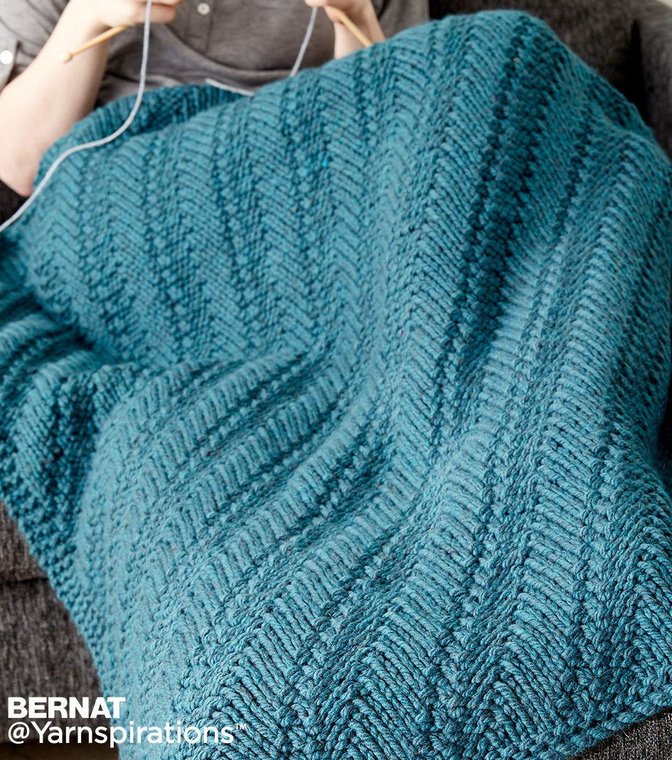 Textured Knitting Patterns Free Knitting Pattern For Easy Reversible