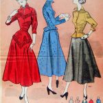 Trendy Sewing Patterns Pintucks 1950 Fashion Sewing Patterns For Dresses