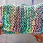 Washcloth Knitting Pattern Simple Easymeworld Learn The Basic Stitches For Loom Knitting Dish Cloths