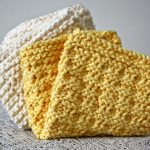 Washcloth Knitting Pattern Simple Little Miss Stitcher 5 Free Knit Dishcloth Patterns