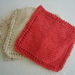 Washcloth Knitting Pattern Simple The Simplest Blanket You Can Knit Colleens Creations