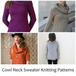 Aran Knitting Patterns Free Woman 10 Cozy Cowl Neck Sweater Knitting Patterns