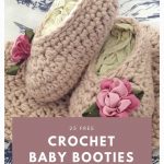 Baby Booties Crochet Pattern 25 Cutest Free Crochet Ba Booties Patterns