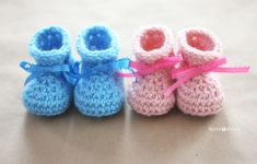 Baby Booties Crochet Pattern Crochet Newborn Ba Booties Pattern Repeat Crafter Me