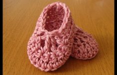 Baby Booties Crochet Pattern Easy Crochet Ba Ballet Slippers Dainty Crochet Ba Booties