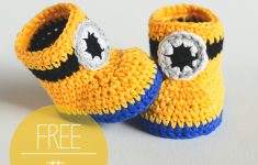 Baby Booties Crochet Pattern Free Crochet Pattern Minion Inspired Ba Booties Cro Patterns