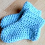 Baby Crochet Patterns Ba Newborn Socks Crochet Pattern Woolpedia Youtube