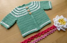 Baby Crochet Patterns Cluster Yoke Ba Cardigan Make My Day Creative