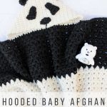 Baby Crochet Patterns Crochet Panda Hooded Ba Afghan Free Pattern Make Do Crew