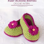 Baby Crochet Patterns Fairy Blossom Ba Booties Crochet Pattern Crochet Love Crochet