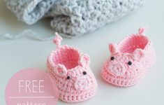 Baby Crochet Patterns Free Crochet Pattern Piggy Ba Booties Cro Patterns