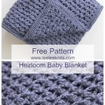 Baby Crochet Patterns Free Heirloom Ba Blanket Crochet Pattern Crochet Pinterest