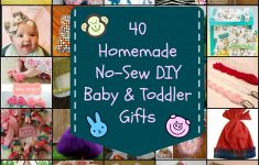 Baby Sewing Ideas 40 Homemade No Sew Diy Ba And Toddler Gifts Diy For Life