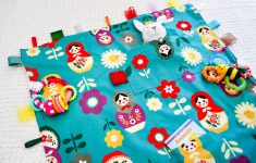 Baby Sewing Ideas Diy Travel Ba Blanket With Attached Toys Free Sewing Pattern