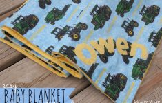 Baby Sewing Ideas Ginger Snap Crafts Personalized Ba Blanket With Silhouette