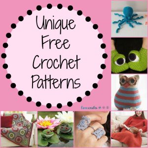 Begginer Crochet Patterns Free 17 Unique Free Crochet Patterns Favecrafts