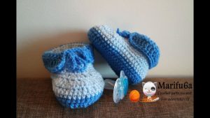 Begginer Crochet Patterns Free How To Crochet Easy Ba Booties Full Free Pattern Youtube