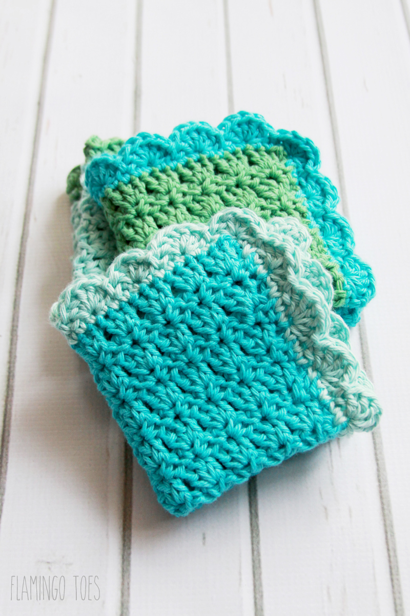 Begginer Crochet Projects Easy Patterns Easy Crochet Dish Cloth Pattern