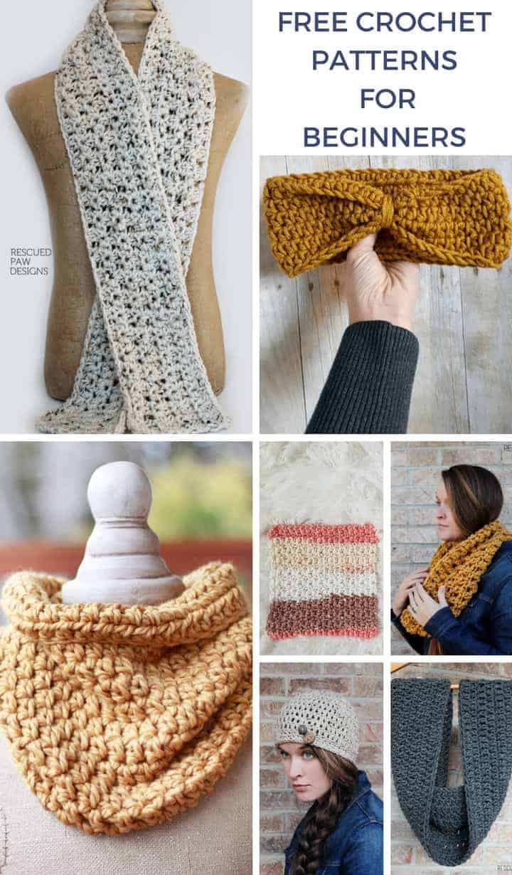 Begginer Crochet Projects Easy Patterns Easy Crochet Patterns For Beginners Beginner Crochet Projects