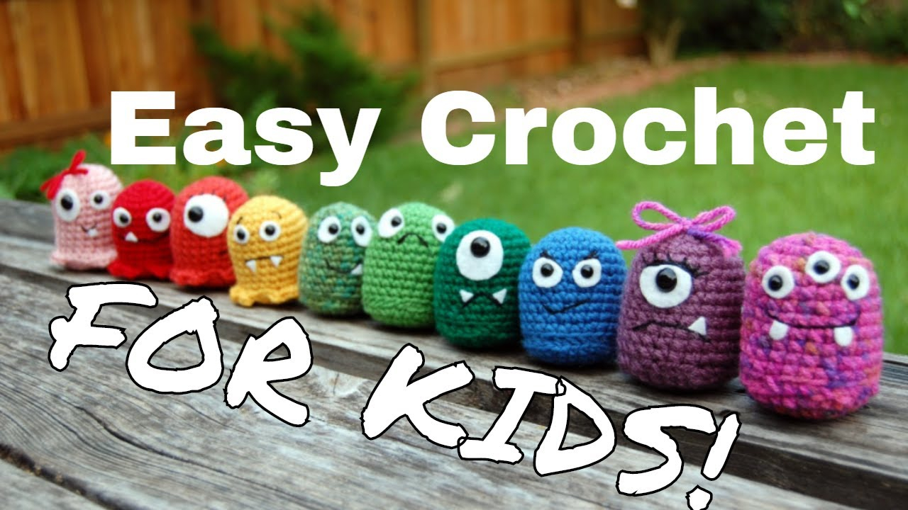 Begginer Crochet Projects For Kids 9 Super Easy Crochet Projects For Kids To Make Youtube