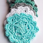 Begginer Crochet Projects For Kids Free Easy Crochet Coaster Pattern For Beginners How To Crochet A