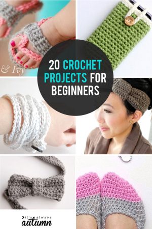 Begginer Crochet Projects Simple 20 Quick Easy And Beautiful Things To Crochet Its Always Autumn