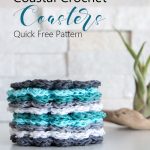 Begginer Crochet Projects Simple Easy Crochet Coasters Pattern For Beginners Crochet Pinterest