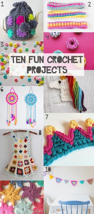 Begginer Crochet Projects Simple Ten Fun Crochet Projects Great For Beginners Chrochet Projects