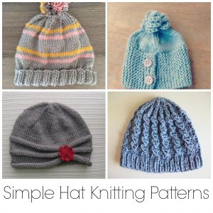 Begginer Knitting Projects 10 No Fuss Simple Hat Knitting Patterns